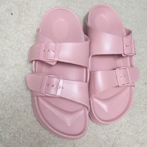 Sonoma Pink Slide Sandals size 7/8